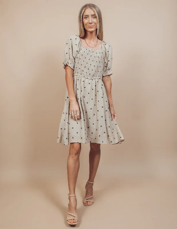 Kennedi Polka Dot Dress Cotton unclassified dresses