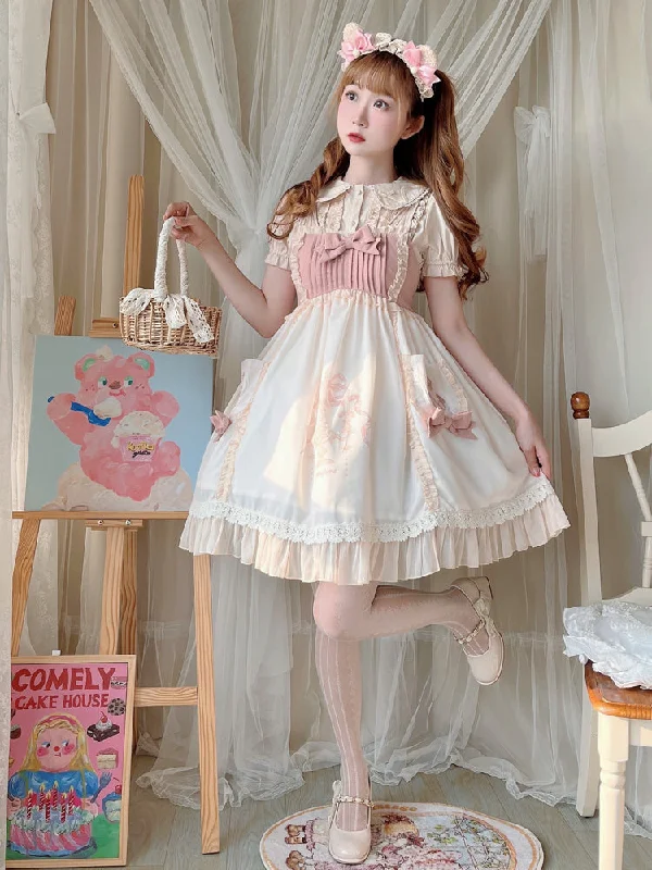 Your Princess~Night Bear Kawaii Lolita Jumper Dress