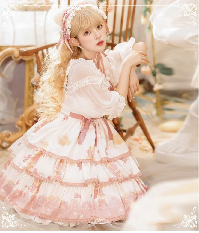 Sweet Rock Candy Cat Lolita JSK